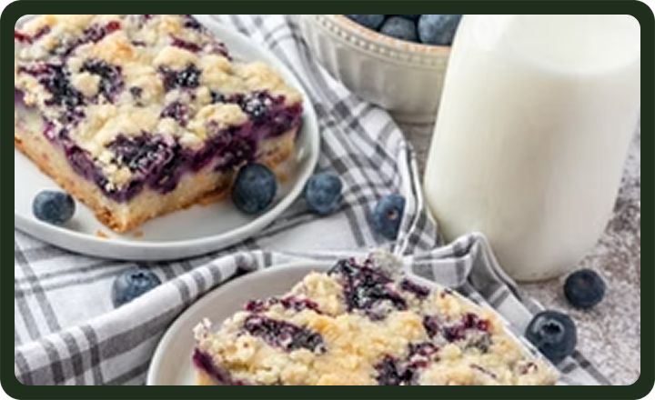 Sarah’s Famous Blueberry Pie Bars