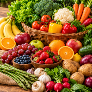 Seasonal Fruits & Vegetables